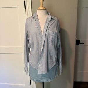 Striped Button Down Shirt